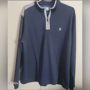 M55 Izod Golf Men’s Athletic 1/4 Zip Pullover Golf Shirt